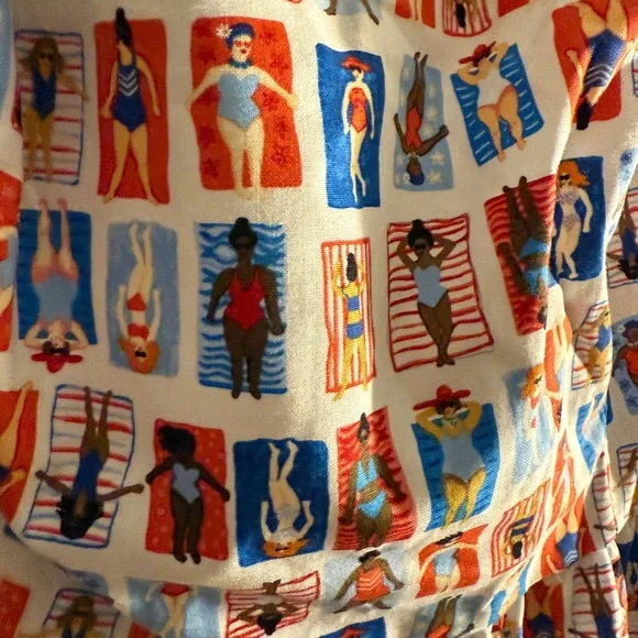 Retrolicious Bathing Beauties dress 1x - Picture 3 of 4